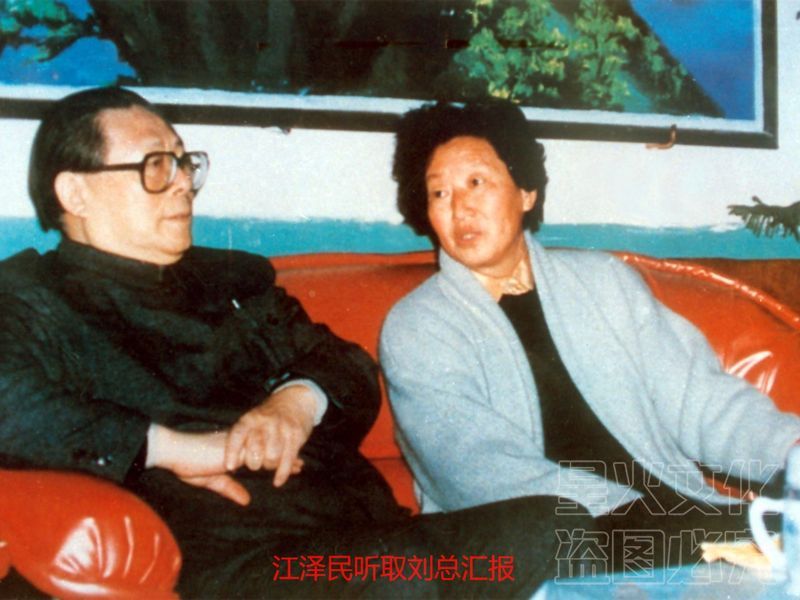 江泽民听取刘总汇报_看图王
